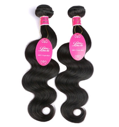 Natural color wig, real wig, hair extension, Brazilian body wave.